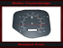 Speedometer Sticker for Ford Mustang 351 1970 120 Mph to 200 Kmh
