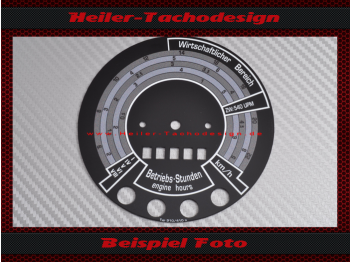 Traktormeter Speedometer Disc for Porsche Master Diesel