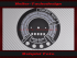Speedometer disc for tractor meter Porsche Master Diesel