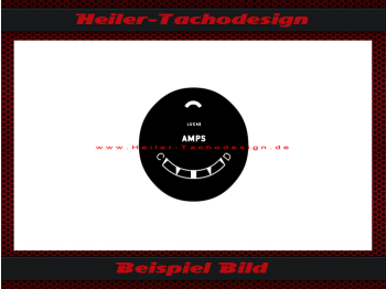 Zifferblatt Amper Volt für Jaguar XK 150