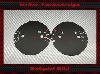 Tachoscheiben Außenteile Temperatur Tank Öl Batterie für Porsche 968 1992 bis 1995 - 1