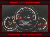 Tachoscheibe für VW Beetle Diesel Modell 013 014 Mph zu Kmh