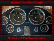 Tacho Aufkleber für Chevrolet Corvette C2 1963 bis...