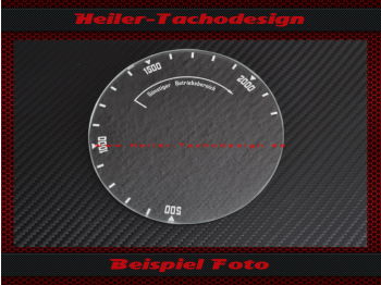 Traktormeter Speedometer Glass for Eicher EM 235