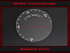 Traktormeter Speedometer Glass for Eicher EM 235
