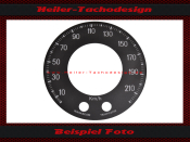 Speedometer Sticker Triumph TR5 TR6 without removing the...