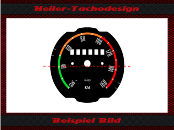 Tachoscheibe für Opel Kadett B 160 Kmh