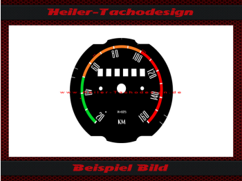 Speedometer Disc for Opel Kadett B 160 Kmh
