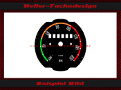 Speedometer Disc  Opel Kadett B 160 kmh