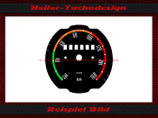 Tachoscheibe Opel Kadett B 160 kmh