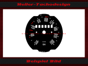 Speedometer Disc for Opel Kadett B 180 Kmh