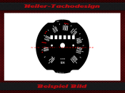 Tachoscheibe Opel Kadett B 180 kmh
