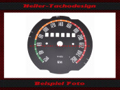 Tachoscheibe Opel Kadett B 260 kmh