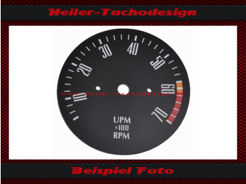 Tachometer Disc Opel Kadett B 7000 Rpm