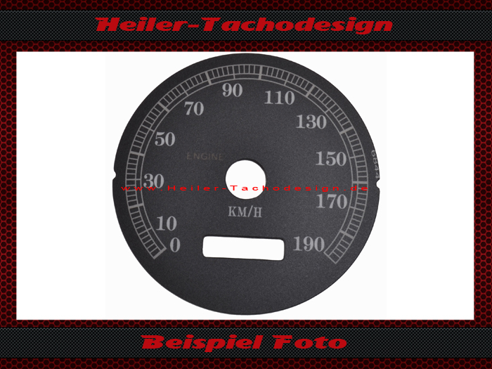 Individual dials for Harley Davidson - Heiler-Tachodesign