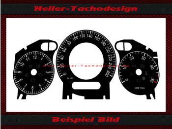 Tachoscheibe für Mercedes W211 E Klasse W209 CLK W219 CLS 260 Kmh Diesel
