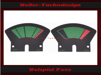 Tank Temperatur Zifferblatt Opel Kadett B