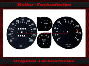 Satz Tachoscheibe BMW E3