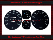 Satz Speedometer Disc for BMW E3