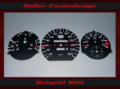 Speedometer Discs for Mercedes W124 E500 E Class 260 Kmh - 1