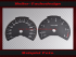 Tachoscheiben für BMW 1er 2er X1 F20 F22 F23 F45 F48 160 Mph zu 260 Kmh 6000 UPM