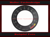 Tachometer Sticker for Chevrolet Corvette C2 1963 to 1964...