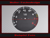 Tachometer Disc for Porsche 911 8000 RPM - 2