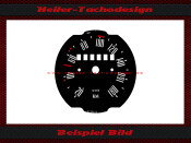 Satz Speedometer Disc for Opel Kadett B