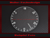 Tacho Glas für Traktormeter Deutz D30 5 bis 25 kmh