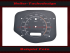 Speedometer Sticker for Ford Mustang 1969 to 1970 Shelby GT350 & GT 500 Mph to Kmh