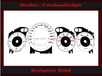 Speedometer Disc for Mercedes W211 E Class W209 CLK W219 CLS AMG Design