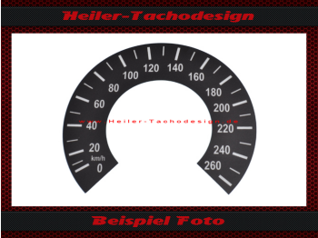 Speedometer Sticker for Suzuki GT 750 1974 Mph to Kmh