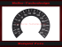 Speedometer Sticker for Suzuki GT 750 1974 Mph to Kmh