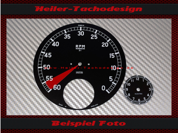 Tachometer Disc Jaguar MK4 XK 120 XK 140 Ø 111,0 mm Typ - 2
