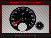 Tachometer Disc Jaguar XK 120 / XK 140 Ø 111.0 mm Type - 2