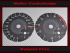 Tachoscheibe für Mercedes ML W166 GL X166 G350 AMG Design