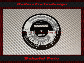 Speedometer disc for tractor meter Eicher Wotan II 3014