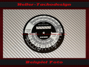 Traktormeter Speedometer Disc Eicher Wotan II 3014