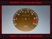Drehzahlmesser Zifferblatt für Porsche 911 930 7000 UPM 1/minx1000