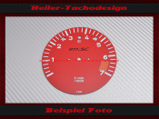 Drehzahlmesser Zifferblatt für Porsche 911 930 7000 UPM 1/minx1000