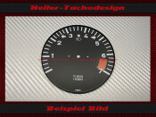 Tachometer wheel Porsche 911 930 1/minx1000