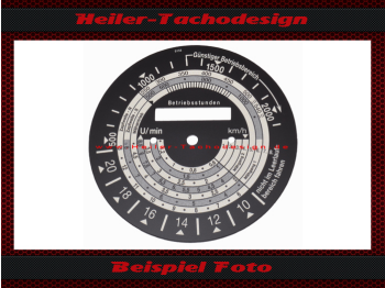 Traktormeter Speedometer Disc for Eicher 3007 3008 3009 3010 3011 3012 3015 3016 Normal Gang