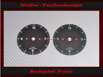 Uhr Zifferblatt für Porsche 911 901 912 930 959 VDO Quarz Zeit