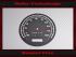 Speedometer Disc for Harley Davidson Softail Slim FLS 2013 to 2014 Ø100 Mph to Kmh