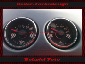 Zusatzintrumente für Ford Mustang GT 2015 bis 2018 Öldruck Öltemp