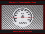 Speedometer Disc for Harley Davidson Sportster 883 48 Nightster 2008 to 2013 Ø80 Mph to Kmh