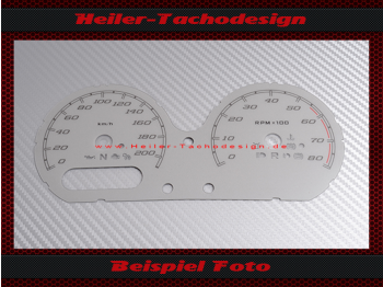 Tachoscheibe für Harley Davidson Road Glide Special 2016 Mph zu Kmh