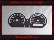 Tachoscheibe für Harley Davidson Road Glide Special 2016 Mph zu Kmh