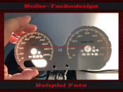 Tachoscheibe für Harley Davidson Road Glide Special 2016 Mph zu Kmh