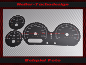 Tachoscheibe für Harley Davidson Road Glide Special 2016 Mph zu Kmh